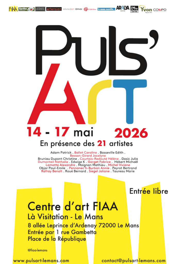 Affiche Puls'Art 2026 Le Mans
