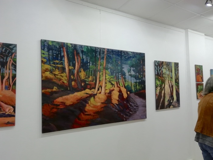Vernissage à la galerie Wilson à Blois